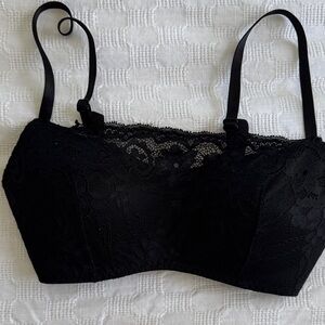 Elegant Black Lace Bralette